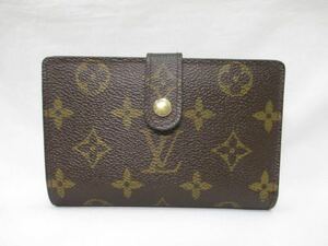 LOUIS VUITTON ルイヴィトン モノグラム がま口 がま口財布 ポルト モネ・ビエ ヴィエノワ M61663 がまぐち 中古本物