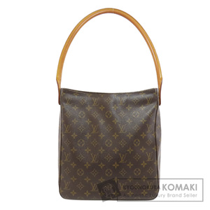 LOUIS VUITTON ルイヴィトン M51145 ルーピングGM トートバッグ モノグラムキャンバス レディース 中古