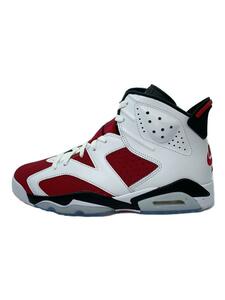 NIKE◆AIR JORDAN 6 RETRO_エアジョーダン 6 レトロ/26.5cm/RED