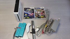 wii ソフト付き ニンテンドー 任天堂 NINTENDO シロ RVL-001 すぐ遊べるセット