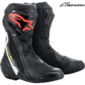 在庫あり alpinestars アルパインスターズ ブーツ SUPERTECH-R BOOT カラー:BLACK WHITE RED FLUO YELLOW FLUO(1236) サイズ:42/26.5cm