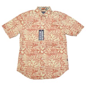 未使用 REYN SPOONER レインスプーナー PLUMERIA　COVE アロハシャツ ALOHA SHIRT Sサイズ 半袖 R177 メンズ M966523