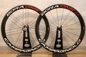 カンパニョーロ CAMPAGNOLO ボーラワン BORA ONE 50 AC3 カーボン クリンチャー シマノ 11S/12S ホイールセット 17C 【さいたま浦和店】