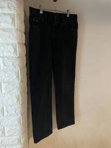 USA製 リー lee ブラックデニム LEVIS デニムパンツ ジーンズ デニム 黒 検）ヴィンテージ USA us army リーバイス old 70s 60s