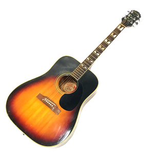 チャキ W-3F アコースティックギター サンバースト 弦楽器 ハードケース付 Chaki