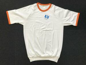 当時物　未使用　デッドストック　Hit Union　ヒットユニオン　半袖Tシャツ　丸首　体操服　品番：585-TC　サイズ：XO　　HF1387