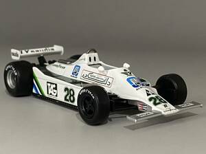 1/43 Williams FW07 1979 Clay Regazzoni TAG Albilad Fly Saudia ◆ 5位 1979 FIA F1 World Championship ◆ Ford Cosworth DFV 3.0 V8