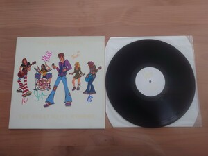 ★THE POOH STICKS ★THE GREAT WHITE WONDER★メンバー直筆サイン付★Autographed★中古LP★ジャケット経年汚れ