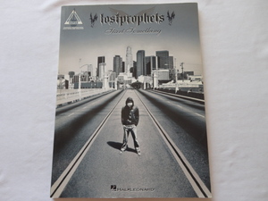 洋書『Start Something』lostprophets　GUITAR RECORDED VERSIONS　HAL・LEONARD