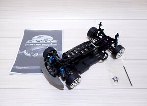 1/10 HPI HB サイクロンS シャーシ オプションパーツ付 ドリフトなどへも