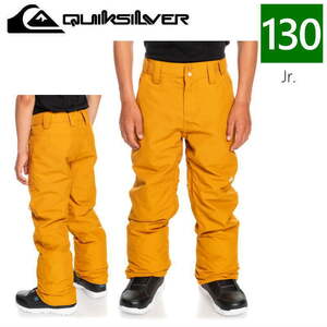 ○ QUIKSILVER ESTATE YOUTH PNT CNR0 130 子供用 キッズ ジュニア スノーボード スキー パンツ PANT 22-23