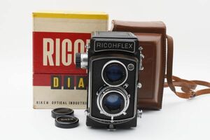 【動作確認済】 Ricoh リコー二眼カメラ Ricohflex Dia 6x6 TLR Camera 80mm f3.5 2151604