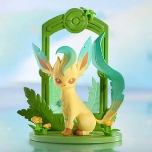 送料無料 台湾限定 ポケモン リーフィア フィギュア＆カード 日本未販売 海外 pokemon Leafeon figure ＆ card