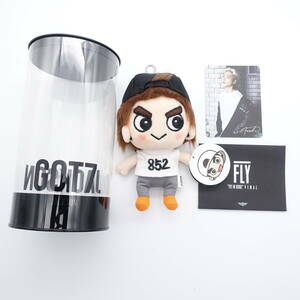 GOT7 ガッセ ジャクソン Jackson ドール GOTOON DOLL 人形 ぬいぐるみ/カード フォト トレカ/おまけ付き/10459