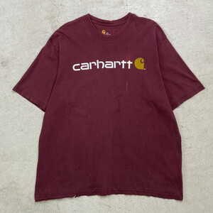 Carhartt カーハート ブランドロゴ プリントTシャツ ORIGINAL FIT メンズ2XL