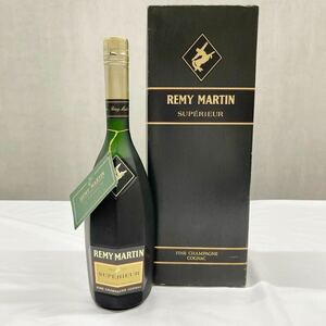 古酒 未開栓 REMY MARTIN レミーマルタン SUPERIEUR ファインシャンパーニュ ブランデー 箱付き (k6123-y291)