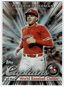 2023 Topps WBC Freddie Freeman Captains of the WBC