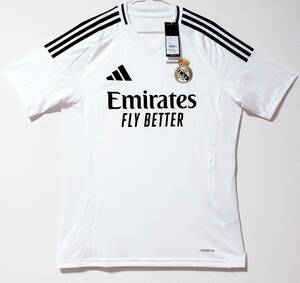 ◯最新作 ２０２４年 レアル マドリード 新品タグ付き 美品 正規品 REAL MADRID M 1ST オフィシャル 公式ユニフォーム adidas製品