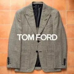 TOM FORD トム・フォード グレンチェック ジャケット コットン 44