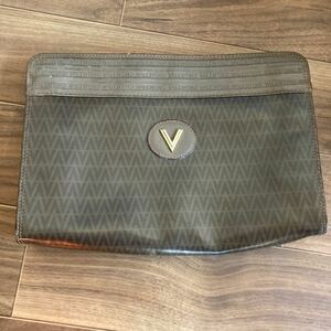 ヴァレンティノ　VALENTINO セカンドバッグ クラッチバッグ レザー ブラウン　メンズ　ブランド