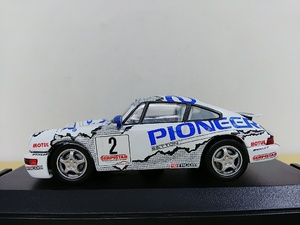 ■ VITESSEビテス 1/43 PORSCHE CARRERA CUP 93 PIONEER ホワイト ポルシェカレラ レーシングミニカー