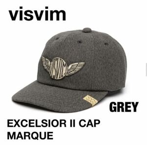 visvim EXCELSIOR II CAP MARQUE GREY新品未使用ウイングロゴ中村ヒロキICTビズビム名作即完売品