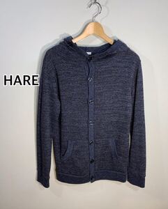 ■HARE ハレ■フルスナップニット　長袖:M☆TA-826