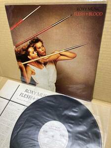 PROMO MPF1316！稀LP！ロキシー・ミュージック Roxy Music / Flesh + Blood Polydor 見本盤 プロモ OH YEAH SAMPLE 1980 JAPAN 1ST PRESS