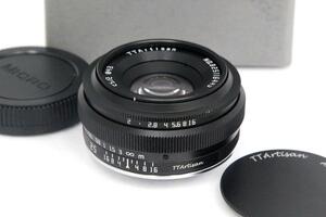 美品｜銘匠光学 TTArtisan 25mm f/2 C マイクロフォーサーズ CA01-A9518-3W4