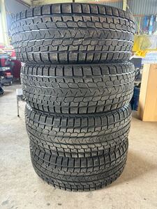 冬4本 265/60R18 110Q ヨコハマ アイスガード G075 バリ溝 スタッドレス 倉庫保管 ゴム質良好 プラド150 ハイラックス