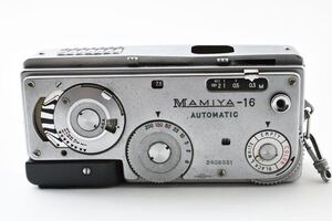 #1085 ★希少品★マミヤ MAMIYA-16 AUTOMATIC SEKOR 25mm F2.8 スパイカメラ 豆カメラ★