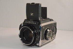 【外観特上級】ゼンザブロニカ Zenza Bronica S2 Nikkor-P 75mm f2.8　#a12623