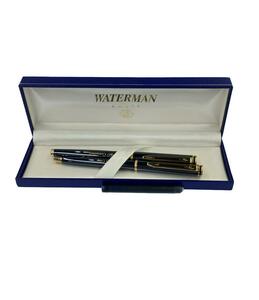 ウォーターマン 万年筆 M コンバーター式 ボールペン ノック式 2本セット IDEAL P&O Containers WATERMAN