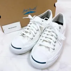 ◇CONVERSE ジャックパーセル メンズ スニーカー ホワイト　27cm