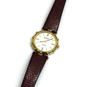 1607◎ RAYMOND WEIL GENEVE レイモンド ウェイル Coliseum 時計 腕時計 2針 18k GOLD ELECTROPLATD レディース