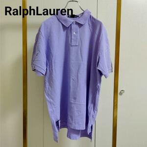 RalphLauren/ラルフローレン/XL/パステルパープル/ポロシャツ