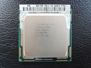 Intel LGA1156 Quad Core Xeon X3430 SLBLJ MALAY 2.40GHz/8M 動作画面有 定形外送料￥205可