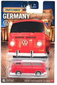 ■マッチボックス■1970 フォルクスワーゲン T2 バス（1970 Volkswagen T2 Bus）MATCHBOX ベスト・オブ・ヨーロッパ アソート Germany