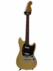 Fender Japan◆MG69/2010～2012/VWH/エレキギター/ムスタングタイプ/白系/2S//