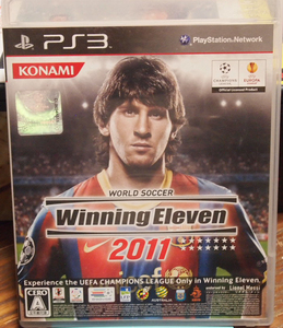 ●プレステーション３。ワールドサッカー2011　プレステ 送料185円