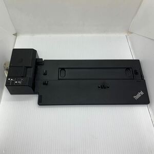 （703-13）未チェック品　 Lenovo 「 ThinkPad Ultra Docking Station 40AJ 」 レノボ ドッキングステーション Think Pad ジャンク