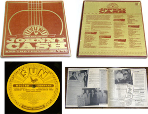 Johnny Cash & The Tennessee Two - The Sun Years - 5LP BOX SET / 50s,ロカビリー,I Walk The Line,Get Rhythm,Cry Cry,イギリス盤,1984