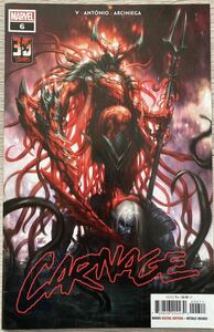 アメコミ Carnage #6 スパイダーマン marvel マーベル リーフ ヴィンテージ ヴェノム venom ironman アイアンマン アベンジャーズ