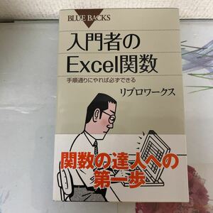 入門者のExcel関数―手順通りにやれば必ずできる (ブルーバックス) 新書 2010/4/21 リブロワークス (著)