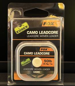 【数量限定】 FOX CAMO LEADCORE LEADAR 50lb 7m 新品未使用品 カープフィッシング