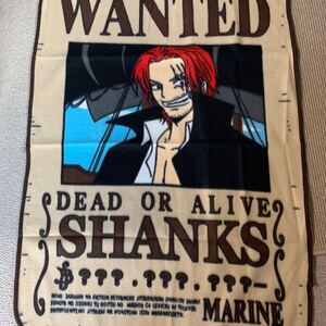 ブランケット ハーフケット 膝掛け ワンピース ONE PIECE シャンクス柄 