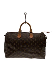 LOUIS VUITTON◆1)スピーディ40_モノグラム・キャンバス_BRW/PVC/BRW/総柄