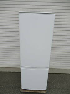 三菱冷凍冷蔵庫MR-P17H-W　２０２２年　１６８L 　美品　兵庫県加古川市より１００Km以内は送料２０００円です。