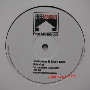 FREEMASONS feat.BAILEY TZUKE/UNINVITED