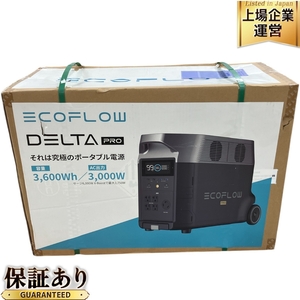 【引取限定】 EcoFlow DELTAPro-JP-AP 発電機 アウトドア 未使用 直 B9608103